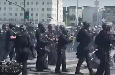 Протести в Лос-Анджелесі перейшли в сутички: поліція застосувала силу, протестувальники підпалювали авто